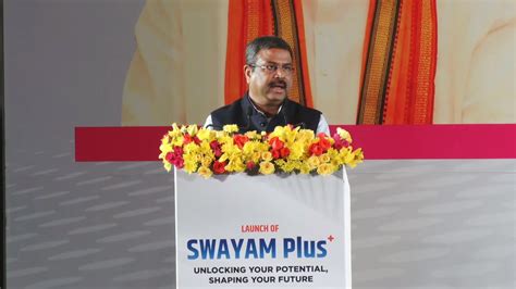 Education Minister Launches Swayam Plus Platform Education News The