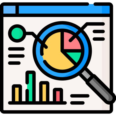 Statistical Analysis Special Lineal Color Icon