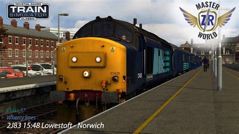 2j83 15 48 Lowestoft Norwich Wherry Lines Class 37 Train Simulator Classic Youtube