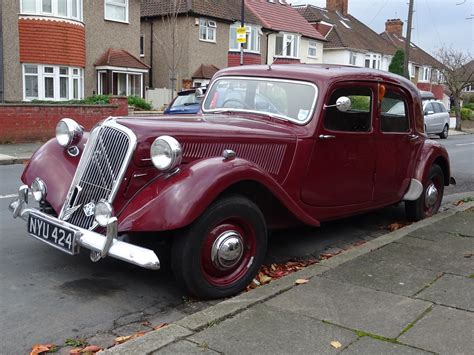 1953 Citroën Traction Avant London Plates Neil Potter Flickr