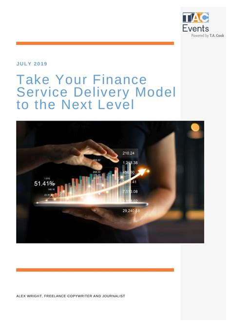 finance service delivery model    level alex wright