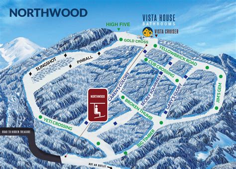 Mt Spokane Ski And Snowboard Park Trail Map Freeride