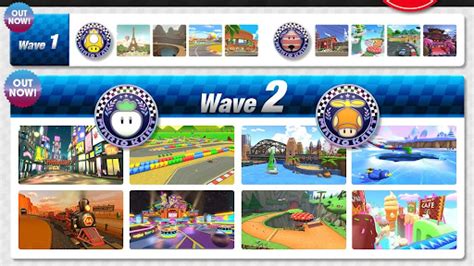 Mario Kart 8 Deluxe Nintendo Release DLC Containing 48 Courses