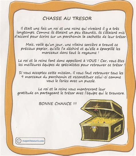 Enigme Chasse Tresor Meteor