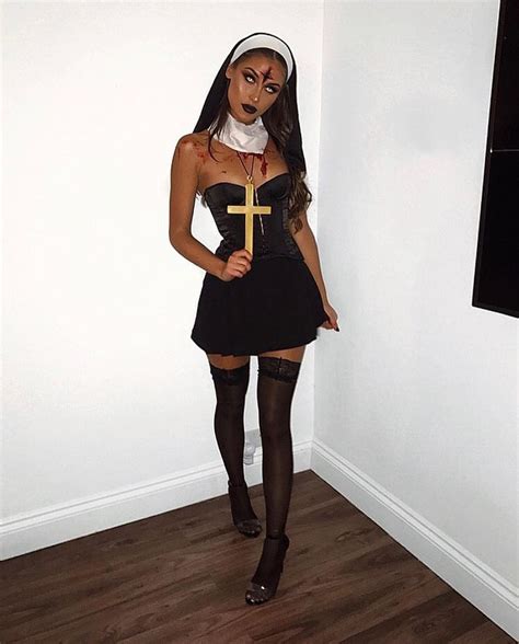 LIANA MARISA on Instagram: “Nun of that 🗡” | Black dress halloween ...