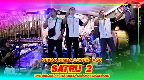 SATRU 2 COVER BY TOPENG IRENG SEKAR RIMBA INDONESIA LIVE DROJOGAN