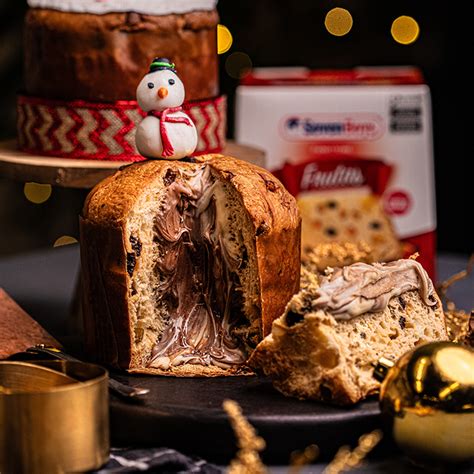 Panettone Recheado Seven Boys Bisnaguinhas Bolinhos Panettones Pães