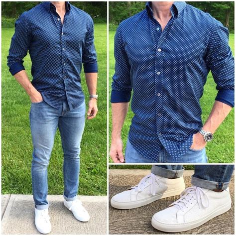 42 Sophisticated Semi Formal Outfit Ideas For Men With White Sneakers Mens Casual Outfits