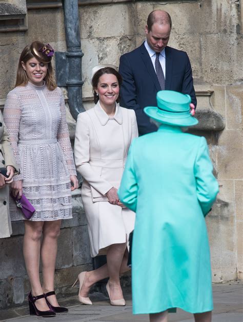 The British Royal Family's Rule For Greeting the Queen | POPSUGAR Celebrity