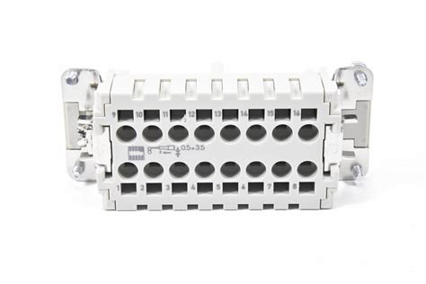 Preview: HARTING 09330162716, Han 16ES-F, Kontakteinsatz mit 16 ...