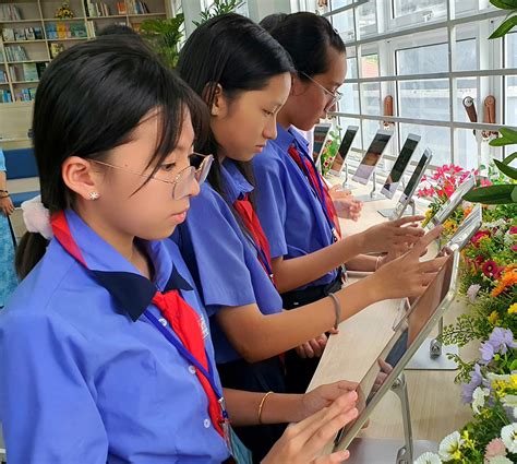 Trường THCS hot nhất quận Phú Nhuận có thư viện thông minh ANYSOFT