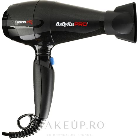 Uscator de par ionic, 2400W, Babyliss Pro Caruso HQ - eMAG.ro