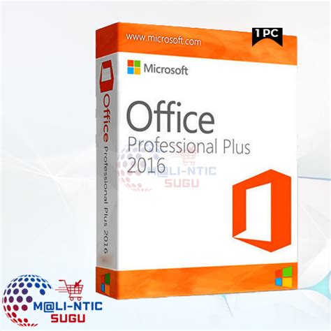 Office Professionnel Plus 2016 1 PC M LI NTIC SUGU