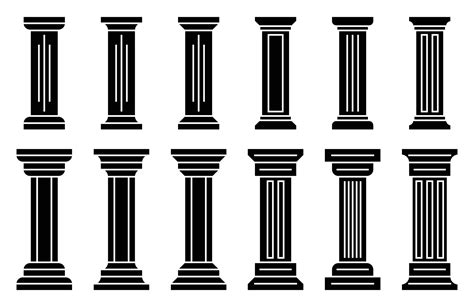 Column Building Vector Art, Icons, and Graphics for Free Download