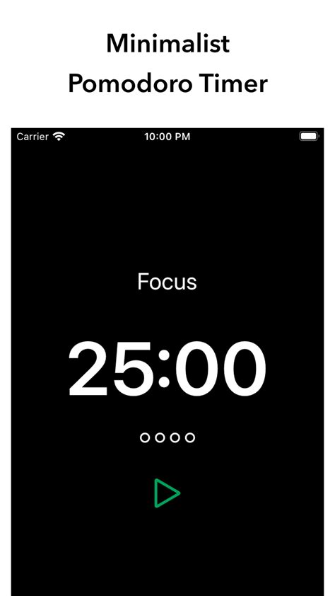 Iphone Pomodoro Timer Study Work