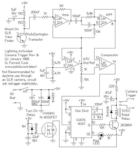 Lightning Activated Camera Trigger