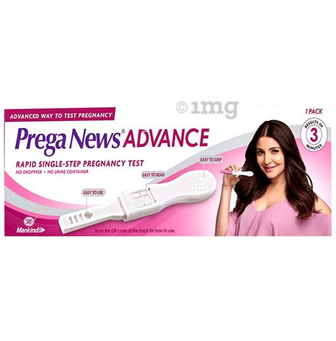 Prega News Advance Pregnancy Rapid Single Step Test Kit Buy Box Of 1 0 Test Kit At Best Price