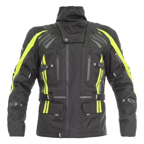 RST Pro Series Paragon V Jacket Blk Flo Yellow Bikeworld Ireland