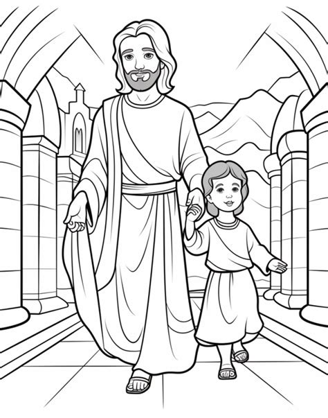 Andrew Follow Jesus Coloring Pages 3