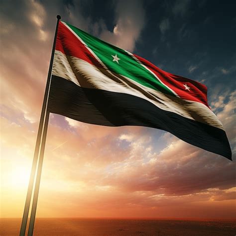 Premium Ai Image Flag Of Sudan High Quality K Ultra Hd