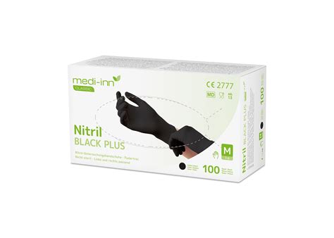 Nitril Handschuhe Medi Inn Black Plus Nitril Handschuhe Hygiene