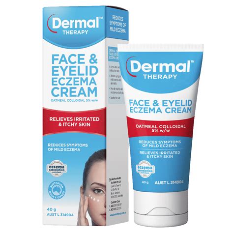 Dermal Therapy Face And Eyelid Eczema Cream 40g Discount Chemist