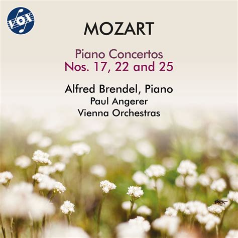 Mozart Piano Concertos Nos Album By Alfred Brendel