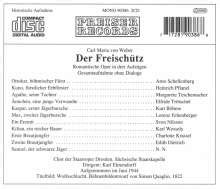 Carl Maria Von Weber Der Freisch Tz Cds Jpc