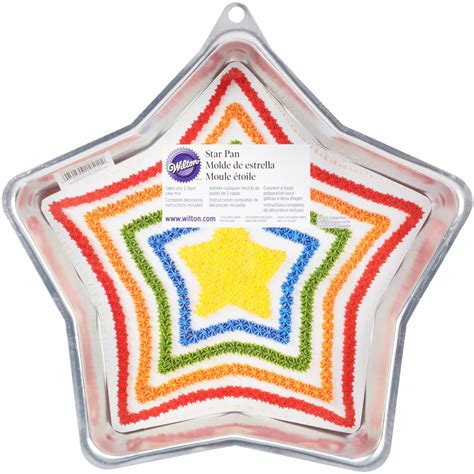 Wilton Novelty 1275x1275 Shaped Cake Pan Star 2105 2512 Walmart