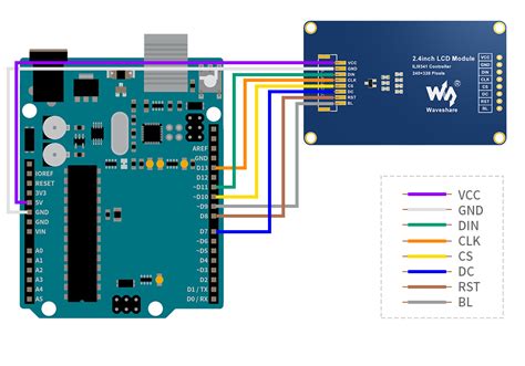 240320 General 2 4inch LCD Display Module 65K RGB WS 18366