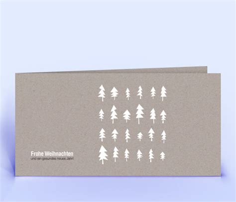 Exklusive Weihnachtskarte Nr 1616 mit grünem Motiv Eco Cards