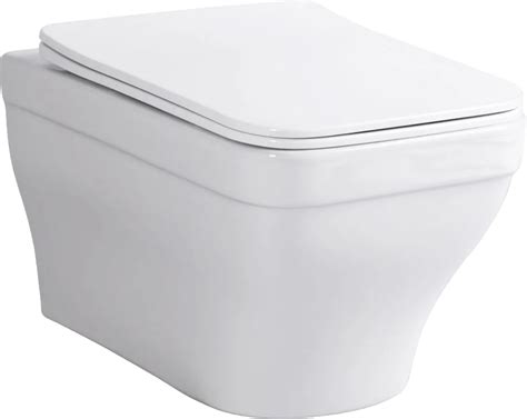 Унитаз подвесной Aquanet Elegant 280960 безободковый, с микролифтом ...