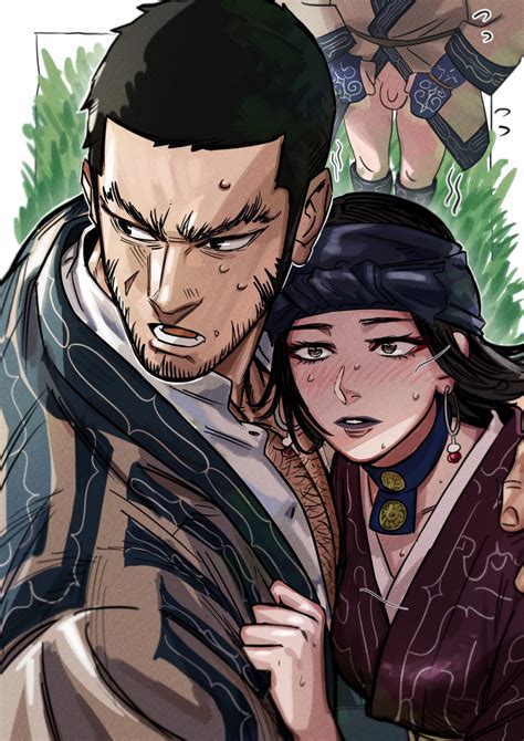 Tanigaki Genjirou Inkarmat And Cikapasi Golden Kamuy Drawn By Tobo