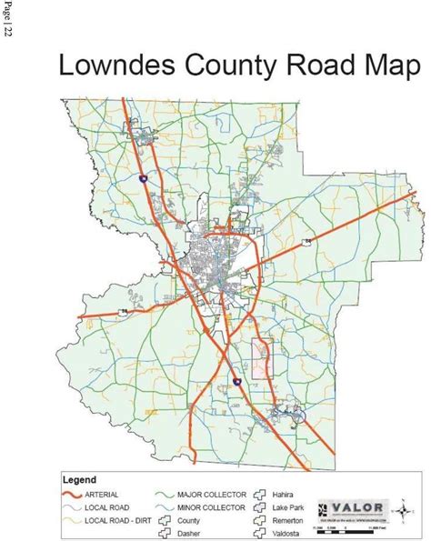 Lowndes County Ms Road Map