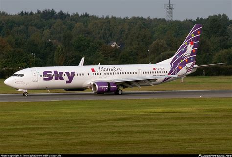 TC SKN Sky Airlines Boeing 737 94XER WL Photo By Timo Soyke Eddh