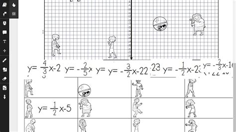 Graphing Lines And Killing Zombies Youtube