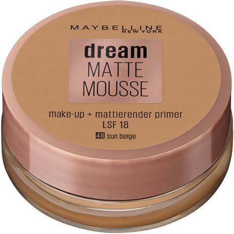 Maybelline Dream Matte Mousse Sun Beige Ml Desde