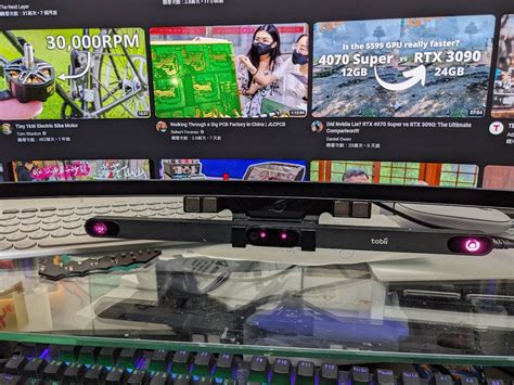 PG34WCDM Tobii 5 mount by Chen Hsin Yu | Download free STL model ...