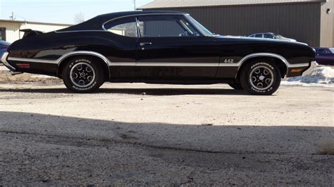 1972 Oldsmobile 442 Great Triple Black Clone Original Cutlass See Video