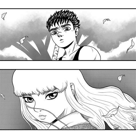 Guts And Griffith Panel Redraw Golden Age Vol 6 Procreate On Ipad