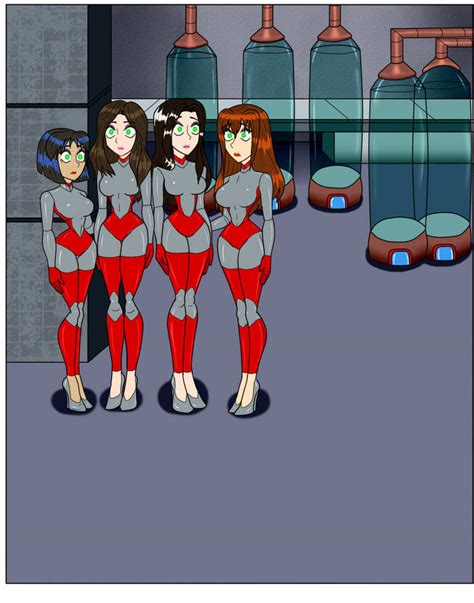 Commission Fembot Factory New Characters 2 By Carlosfco On Deviantart