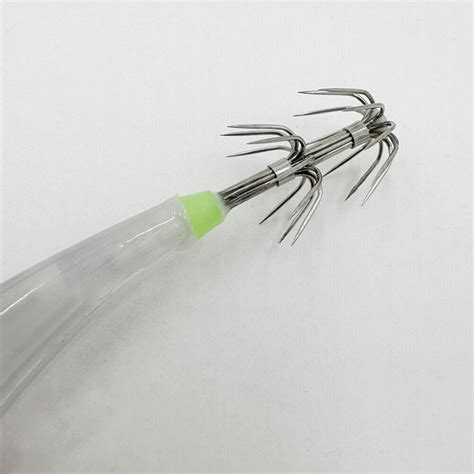 Uv Wood Luminous Lure Octopus Cuttlefish Fishing Bait With Squid Hook