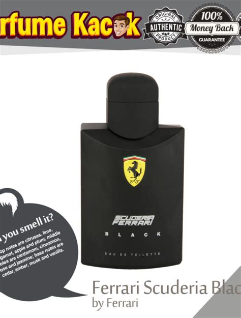 FERRARI SCUDERIA BLACK 125ML BY FERRARI • Perfume Kacak