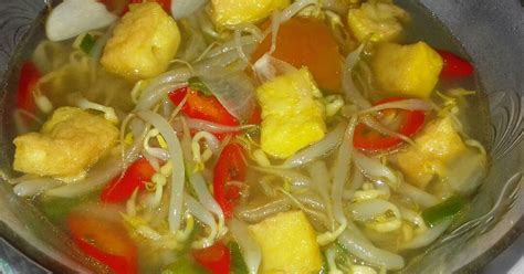 Resep Sayur Tahu Tauge Enak Dan Sederhana Cookpad