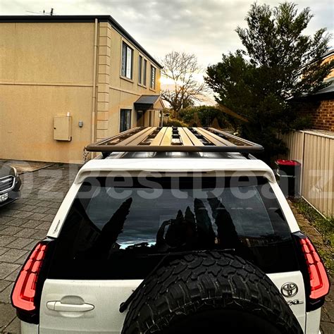 Aluminium Flat Roof Rack Cage Fits Landcruiser Prado 120 Series 220cm X