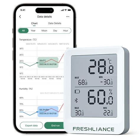 Bluetooth Temperature Humidity Data Logger Review Data Loggers