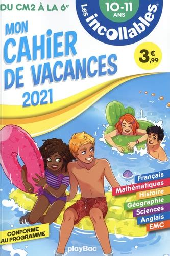 Mon cahier de vacances du CM2 à la 6e de François Foyard Grand Format