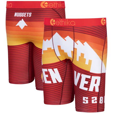 Мужские боксеры Ethika Red Denver Nuggets City Edition Unbranded купить