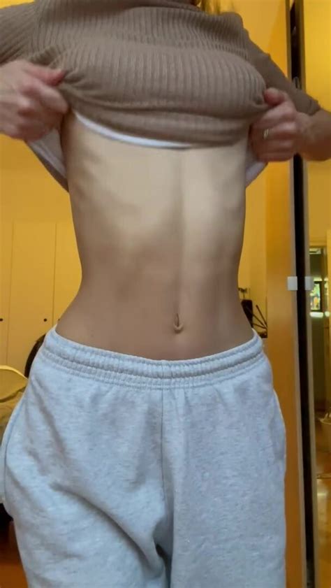 Slim Cutie Showing Off Abs And Tits ThisVid