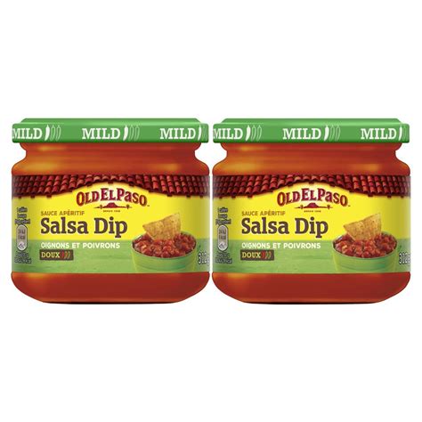 Old El Paso Old El Paso Salsa Dip Sauce Apéritif Oignons Et Poivrons Doux 312g 312g Pas Cher